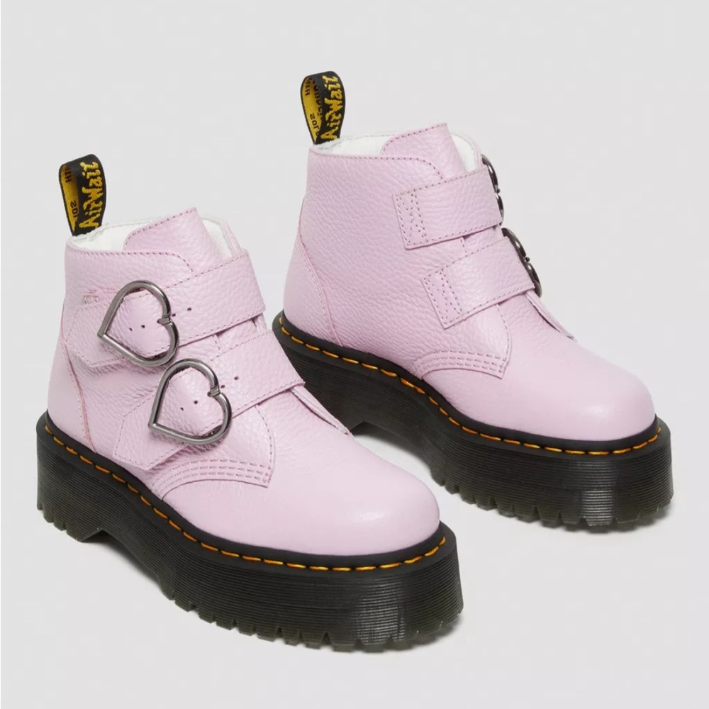 Discontinued pink doc martens